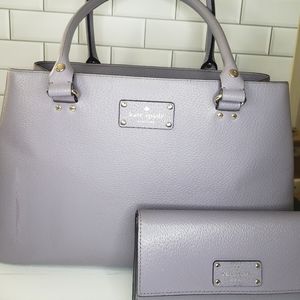 Kate Spade Lushlilac Purse and Wallet